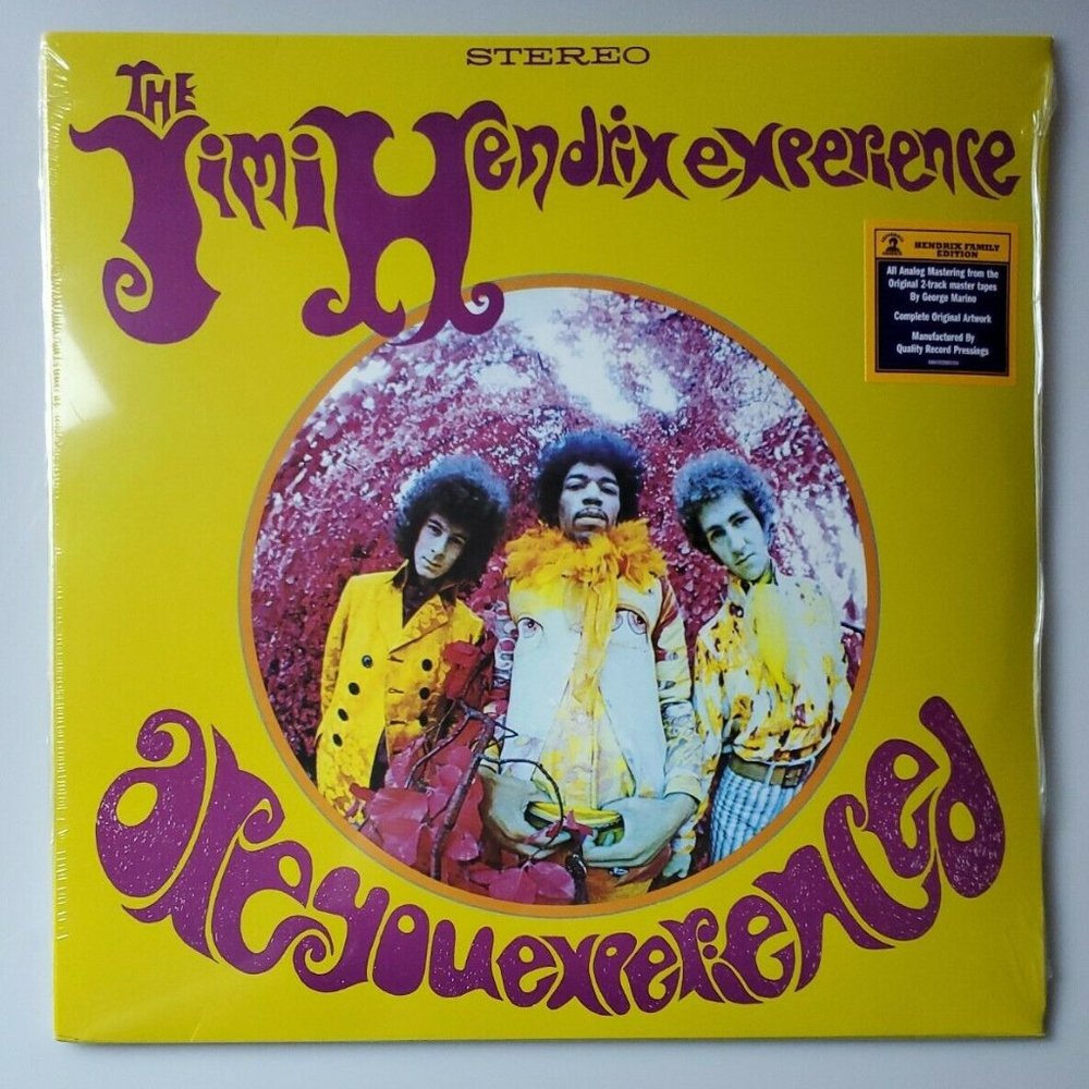 Jimi Hendrix Experience Are You Experienced LP ~ Hendrix Family Edition ~Sealed!